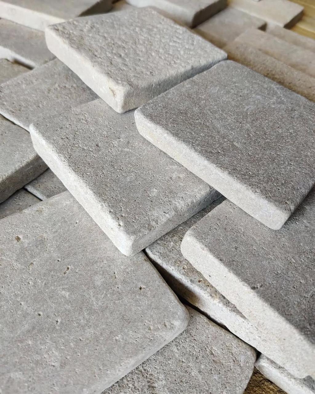 10x10 grey Limestone